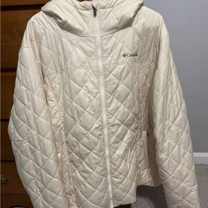 Columbia Women's Cream Quilted Jacket